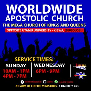 Poster worldwide apostolic church